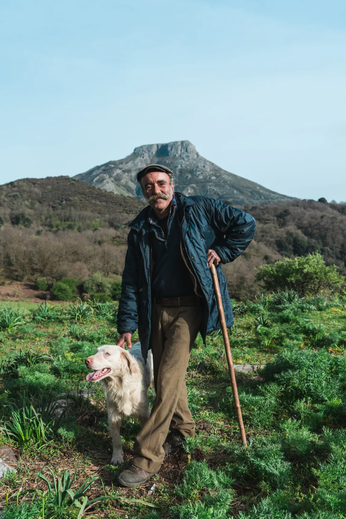 Giovanni Ciulla, pastore nei monti Peloritani (ME), Sicilia. ph. Sara Furlanetto